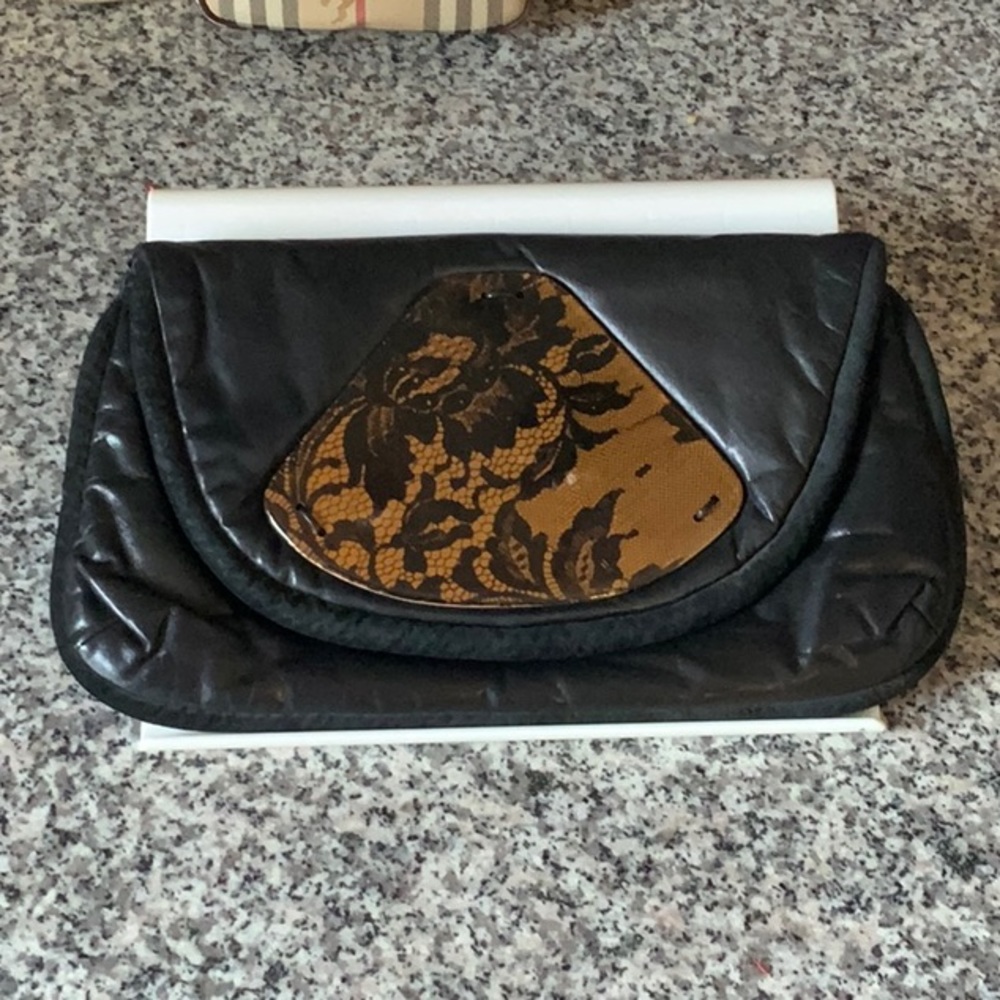 Vintage 1980’s Patricia Smith Moon Bag Clutch
